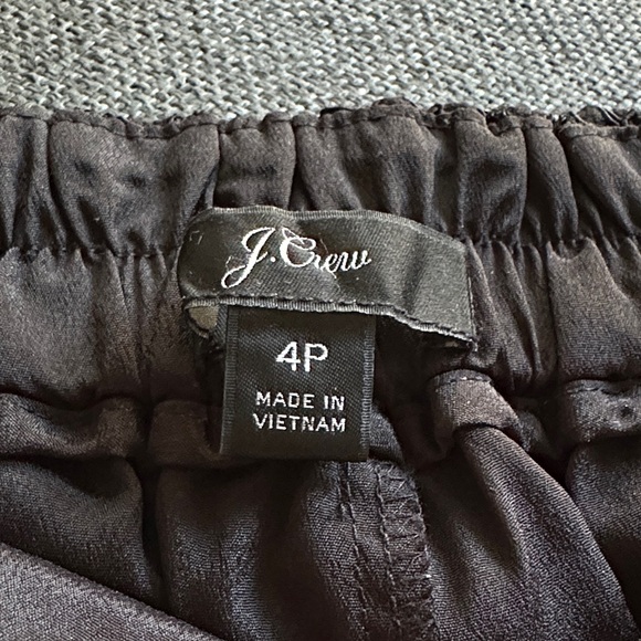 J. Crew Black Lace Cropped Pants - Picture 4 of 13